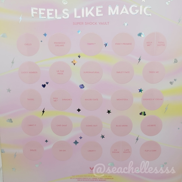 Colourpop Feels Like Magic Super Shock Shadow Vault | Brand New in Box - Picture 13 of 14